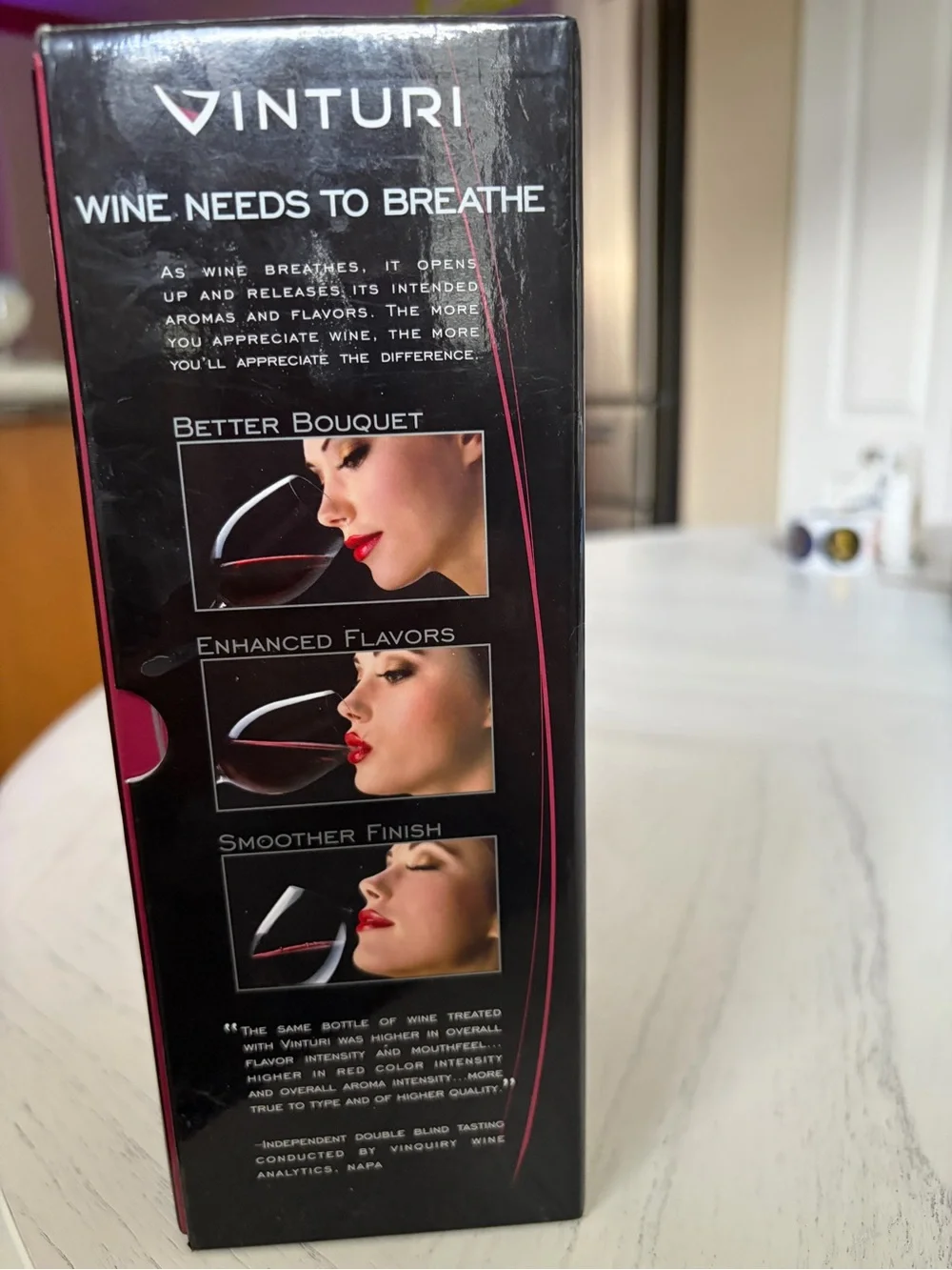 Vinturi Red Wine Aerator - Black